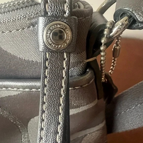 Coach Gray Crossbody Bag - Picture 7 of 8